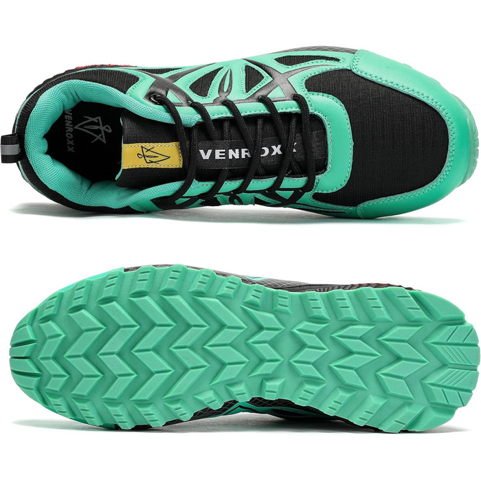 Чоловічі трекінгові кросівки для трейлраннінгу. Легкі, дихаючі, з антиковзкою підошвою. Розміри 39-48 (47 EU), колір зелений