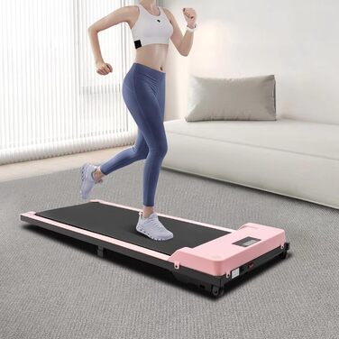 Бігова доріжка Walking Pad 2 в 1 для дому та офісу з дистанційним керуванням і LCD-дисплеєм