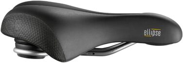 Сідло для велосипеда Selle Royal Ellipse Relaxed унісекс, преміум, чорне