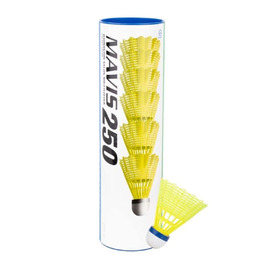 Волан для бадмінтону Yonex Mavis 250, нейлон, червоний, 6 шт.