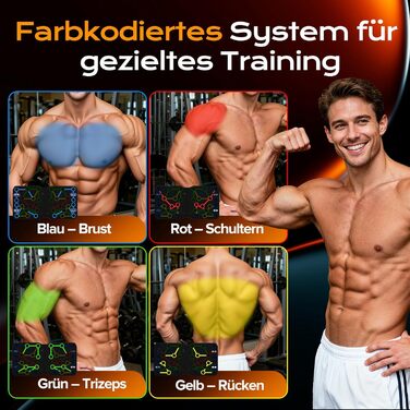 AERLANG Дошка для віджимань, портативна, багатофункціональна, складана, 10-в-1, ручки для віджимань, професійний тренажер для силових тренувань, багато кольорів