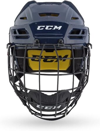 Хокейний шолом CCM Tacks 210 Combo, синій, розмір S, для дорослих