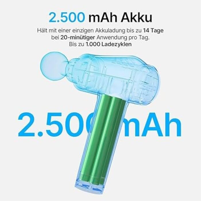 Масажер для м'язів Oryzom з 30 швидкостями: LCD-екран, 10 насадок для шиї, спини та тіла (Чорний)