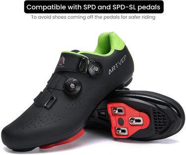 Велосипедні шкарпетки для чоловіків та жінок MTB, сумісні з педалями Look SPD SPD-SL Delta Lock, Peloton, білі (45 EU, чорний)