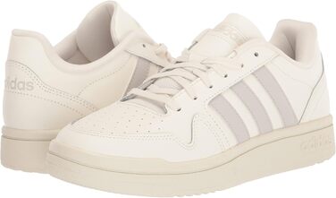 Баскетбольне взуття Adidas для чоловіків (47 1/3 EU, білий крейдяний сірий)