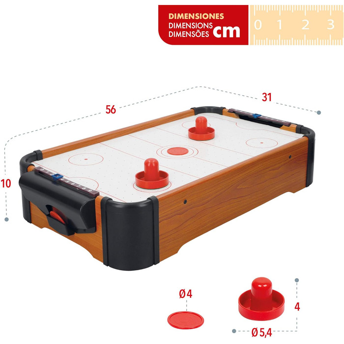 Настільний аерохокей ColorBaby CB Games 56x31 см, комплект