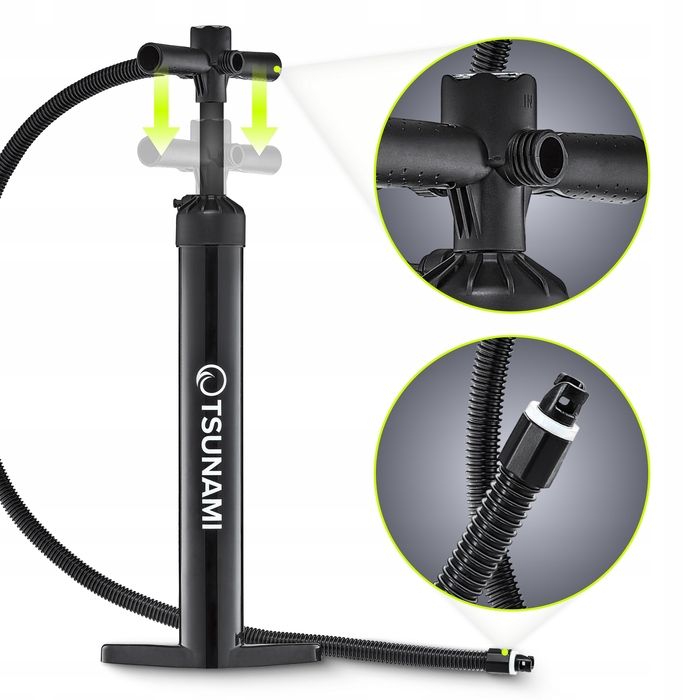 SUP-дошка Tsunami PRO 350 см, багатоколірна, з аксесуарами