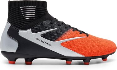 Футбольні бутси DREAM PAIRS для чоловіків: професійні, з шипами, для тренувань, розмір 46 EU, помаранчевий