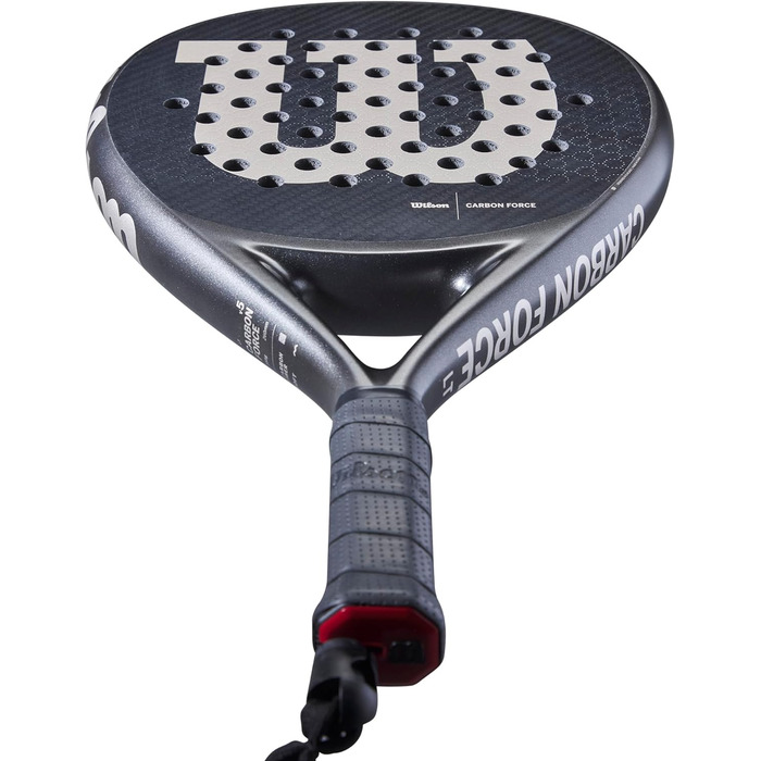 Падель ракетка Wilson Carbon Force LT, карбон/EVA, 365 г