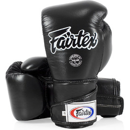 Боксерські рукавички Fairtex BGV6 для спарингу, чорні, 12oz