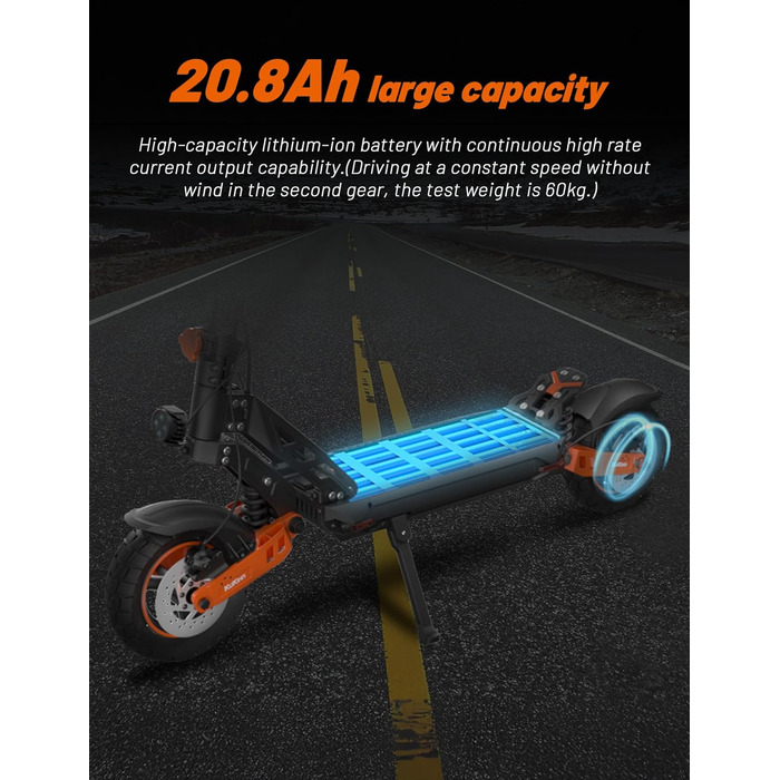 Електросамокат KuKirin G2 Max для дорослих, 10