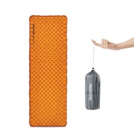 Каремат Naturehike Thermal 5.8 R-Wert для кемпінгу, самонадувний, 183x64 см (Помаранчевий)