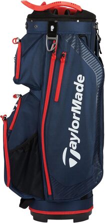 Сумка для гольфу TaylorMade Pro Stand & Cart Bag Navy/Red, для використання з гольф-карт