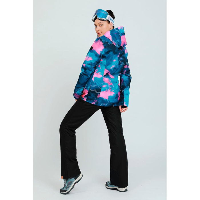 Комплект зимового одягу HOTIAN Daen: водонепроникний, вітронепроникний, для катання на лижах, сноуборді та активного відпочинку (XL, синій)