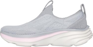 Жіночі кросівки Skechers D'lux Vapor Evening Glow, білі, багатокольорові (37 EU, сірий, рожевий)