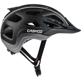 Велосипедний шолом Casco Active 2, чорний/сірий, розмір L (58-62 см)