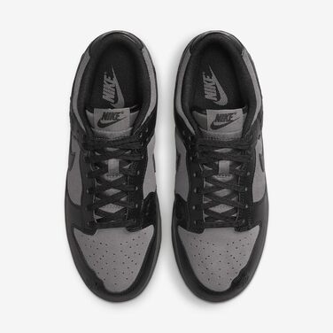 Кросівки Nike Dunk Low для жінок, біло-чорні (37.5 EU, Iron Grey Black Iron Grey)