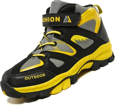 Дитячі трекінгові черевики Wanderschuhe для хлопчиків, водонепроникні, розмір 31-40, жовті