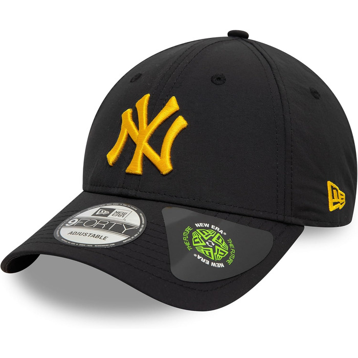 Кепка-бейсболка New Era унісекс, чорна, розмір M-L