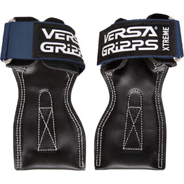 Versa Gripps Xtreme для важкої атлетики, азуритові, США, універсальні ремені для захвату, права/ліва рука