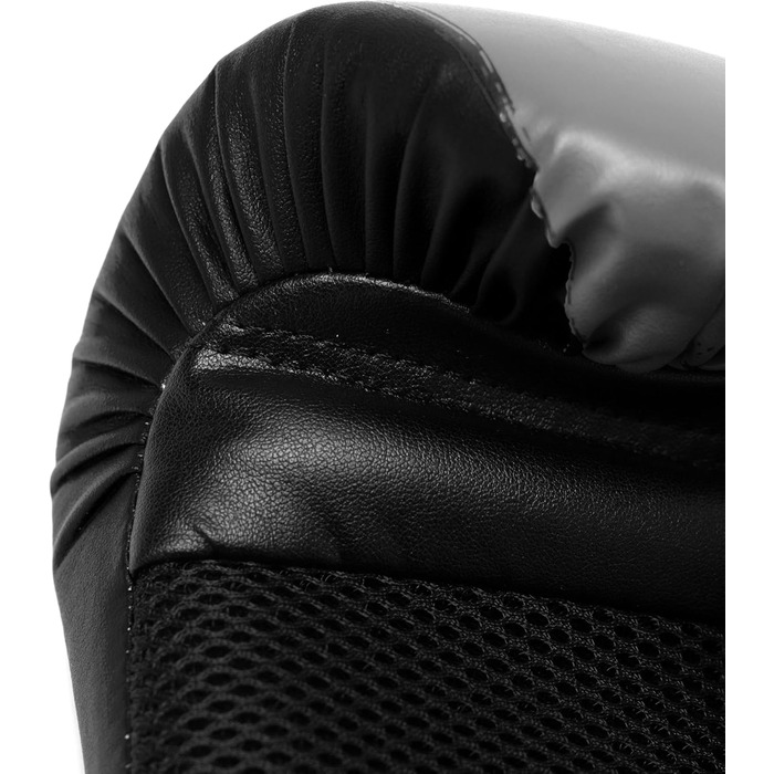 Набір для тренувань Everlast Prospect 2 (Червоний/Золотий) з боксерськими рукавичками 8oz, захисними накладками та шоломом – Зручний та захисний комплект для MMA, єдиноборств та кікбоксингу – Оригінальна екіпіровка Everlast BLACK/GREY 6OZ