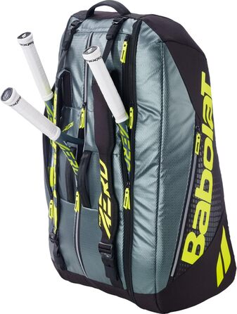 Ракетка для тенісу Babolat Pure Aero RH x6 - Сіро-чорно-жовта (Metallic Grau/Schwarz/Fluo Gelb)