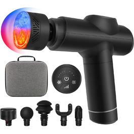 Електрична масажна пістолета з підігрівом та охолодженням для глибокого масажу м'язів