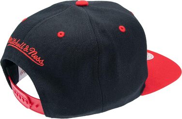 Кепка Mitchell & Ness Snapback Team Arch NBA Chicago Bulls чорний/червоний