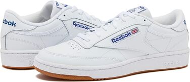 Кросівки Reebok Club C 85 чоловічі білі, Royal Gum (40.5 EU)