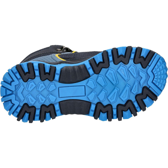 Трекінгові черевики для хлопчика Lico Kelsey, 32 EU, темно-синій, сірий, жовтий