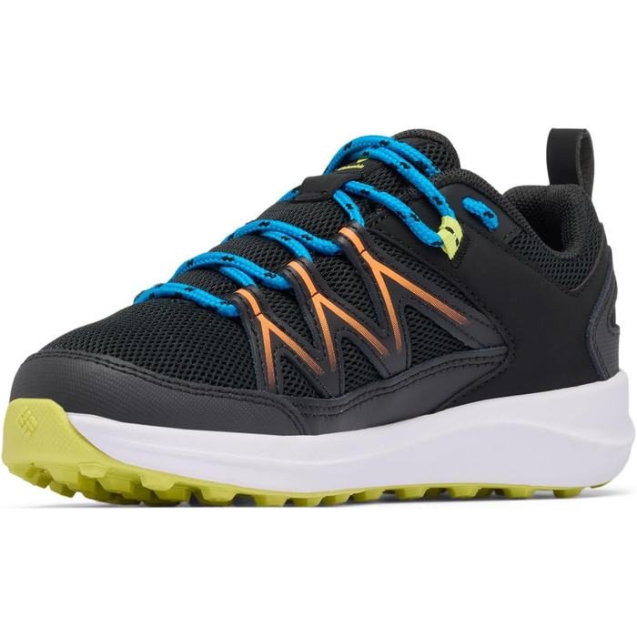 Дитячі трекінгові черевики Columbia Peakfreak Rush Waterproof Black Voltage 35 EU