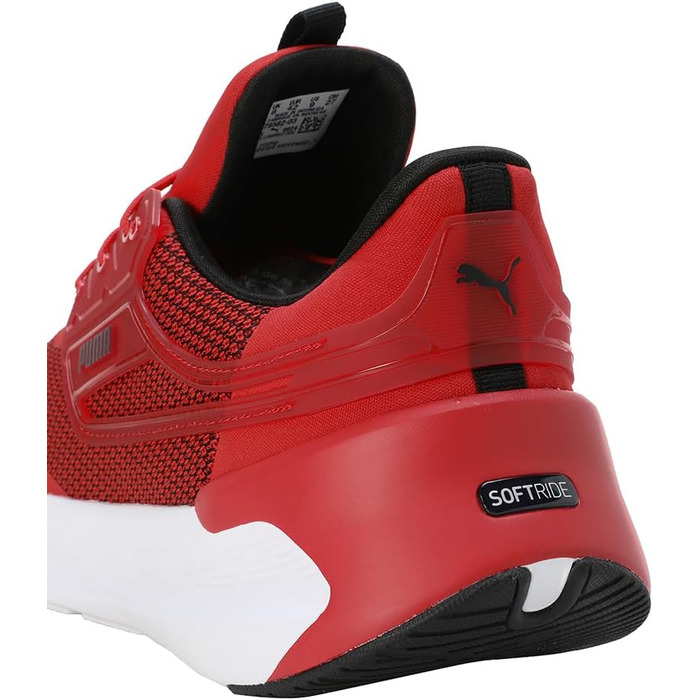 Чоловічі кросівки PUMA Enzo Mesh для фітнесу та активного відпочинку, 44 EU, червоно-чорно-білі