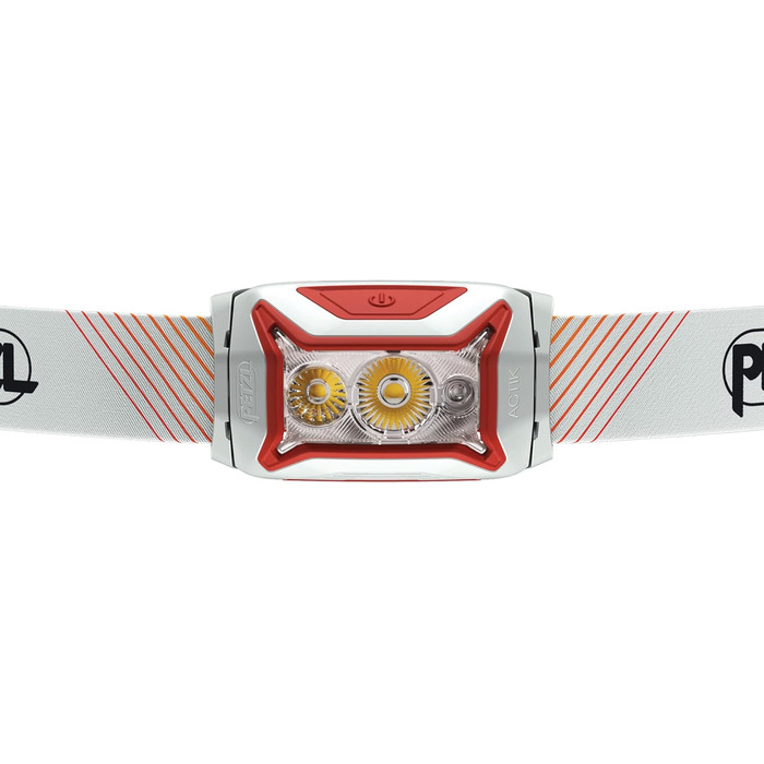 Ліхтар на голову PETZL ACTIK CORE - 600 люмен, червоний, акумулятор CORE в комплекті