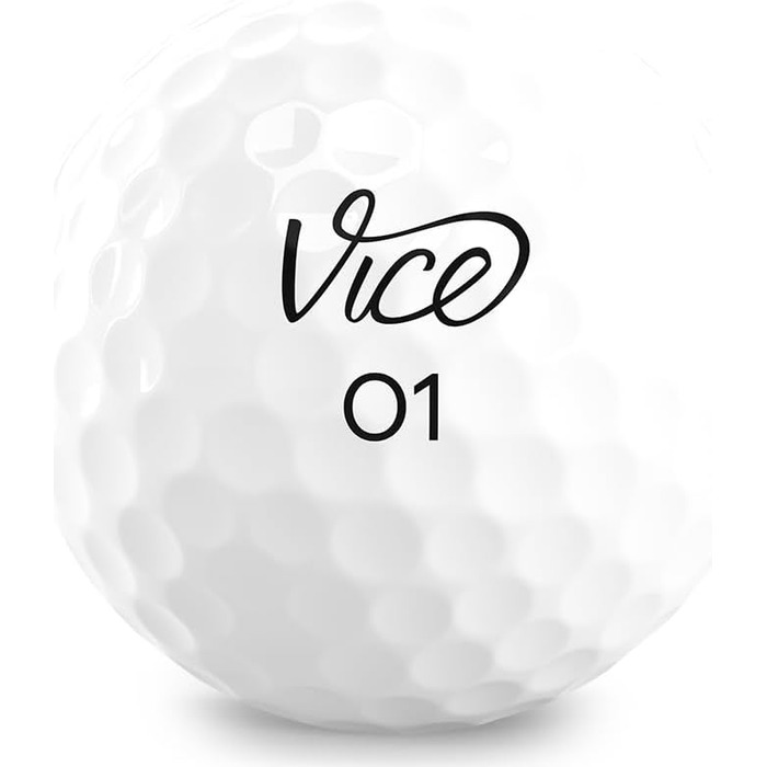Гольф-м'ячі Vice Pro Zero, преміум, для професіоналів
