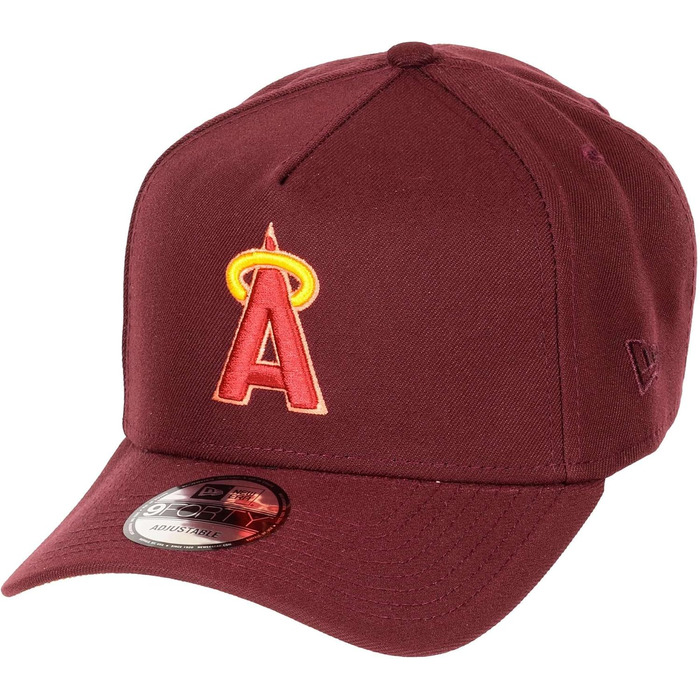 Кепка New Era MLB California Angels 9Forty A-Frame Snapback Червона