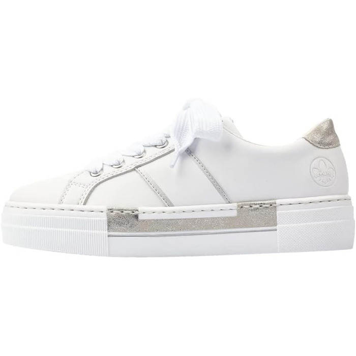 Кросівки жіночі Rieker N4902 білі, 39 EU - зручне взуття для міста