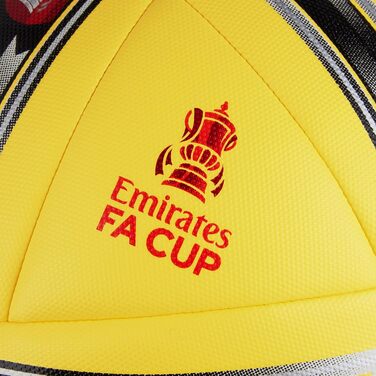 Футбольний м'яч Mitre Match FA Cup, розмір 4, жовтий, високої міцності, для тренувань