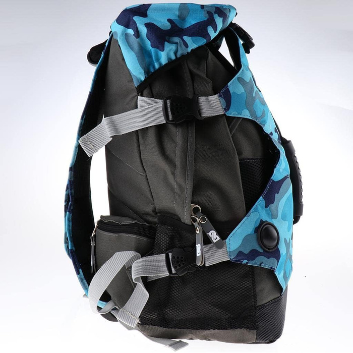 Рюкзак Harayaa для роликів та інлайнів, зручне зберігання (Морська хвиля)