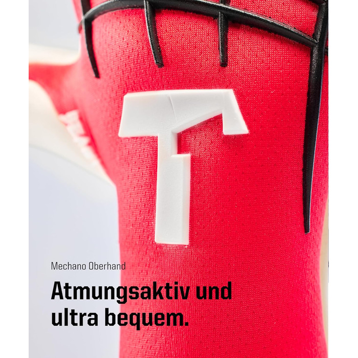 Воротарські рукавиці T1TAN Profi Beast 3.0 Red - захист пальців, розміри 6-11, для дорослих та підлітків