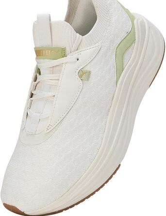 Жіночі бігові кросівки Puma Softride Stakd Premium - білий, зелений, золотий (42 EU)