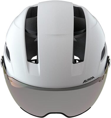 Шолом Alpina White Matt 55-59 см, білий матовий, для велосипеда