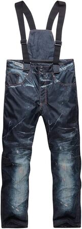 Чоловічий зимовий костюм для сноубордингу та гірськолижного спорту, вітронепроникний, з мембраною, колір: кобальтовий блакитний (Tiefblau), розмір M