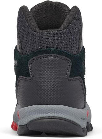 Трекінгові черевики Columbia Newton Ridge Amped Mid Rise для дітей (30 EU, Black Mountain Red)