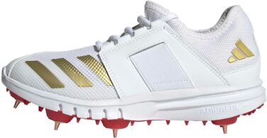 Кросівки дитячі adidas Howzat Spike Junior, 39 1/3 EU, білий/золотий/рубіновий