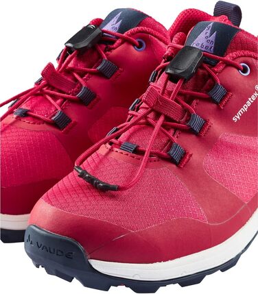 Дитячі туристичні черевики VAUDE Lapita II Low STX, водонепроникні, для хлопчиків та дівчаток, 28 EU, Crocus Dark Sea