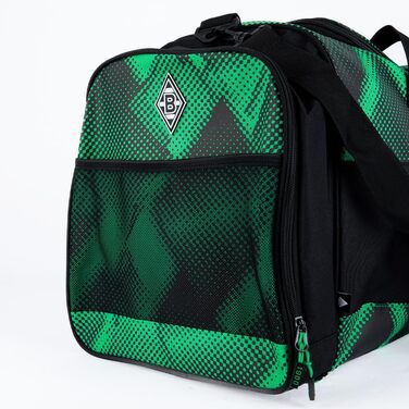 Спортивна сумка Borussia Mönchengladbach 'Performance' зелена — офіційний фан-мерч, тренувальна сумка з логотипом клубу