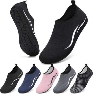 Взуття для плавання та відпочинку на пляжі: унісекс, чорний, 38 EU