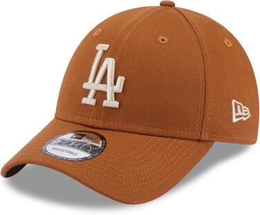 Кепка New Era Los Angeles Dodgers MLB League Essential Brown 9Forty Adjustable, Розмір універсальний