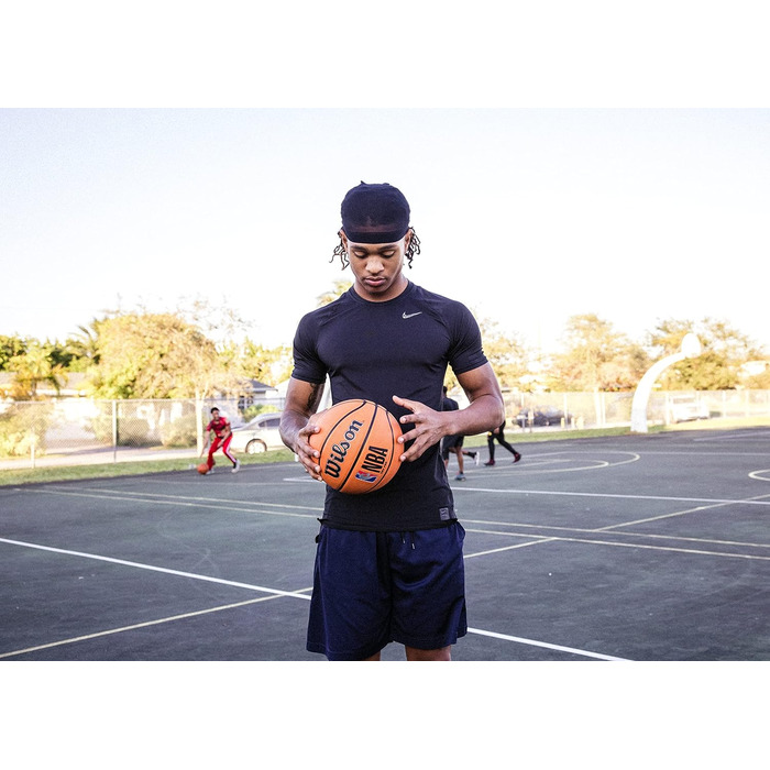 Баскетбольний м'яч Wilson NBA Drv Plus 7, коричневий, універсальний