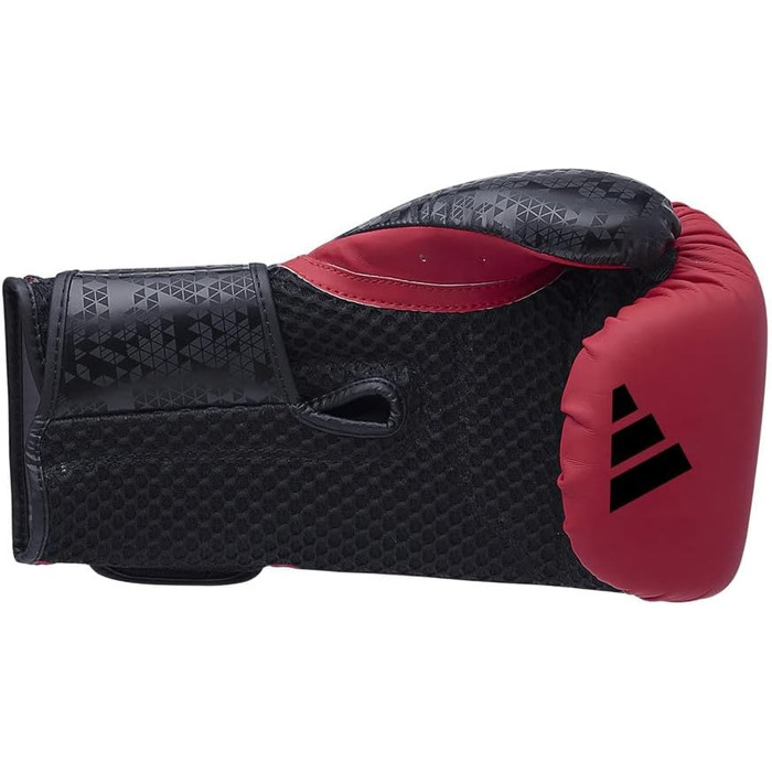 Боксерські рукавички adidas Combat 50, 12 унцій, червоно-чорні